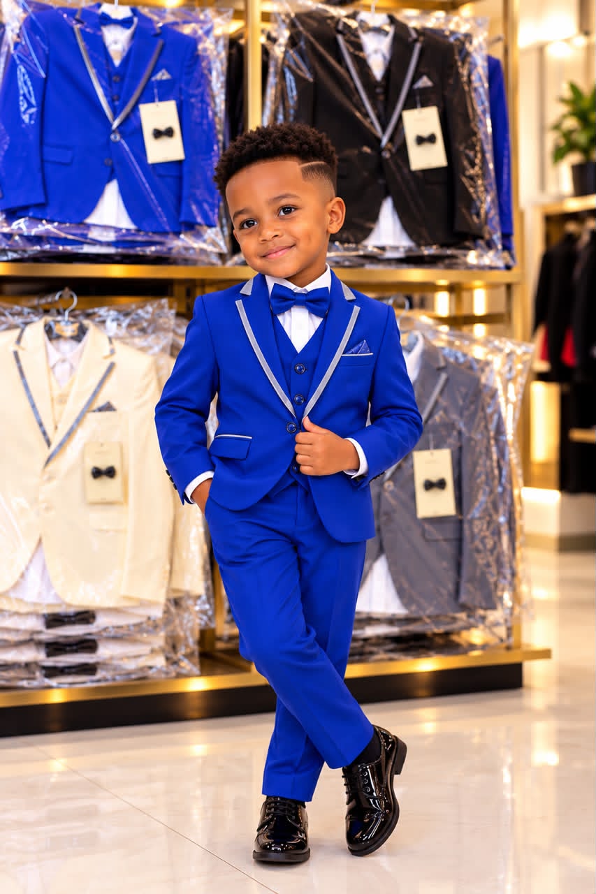 Costume Bleu Royal
