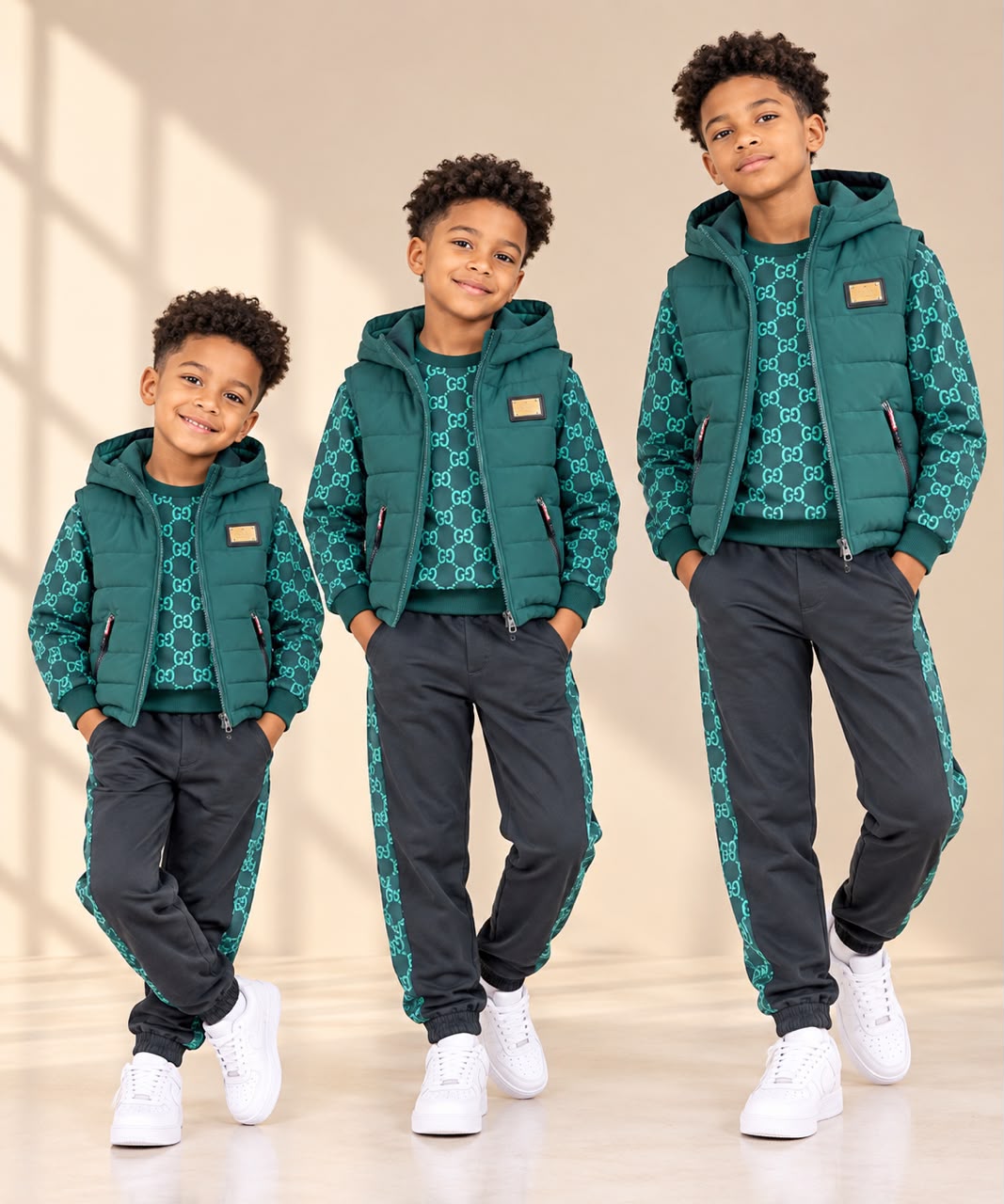 Ensemble Jogging Vert